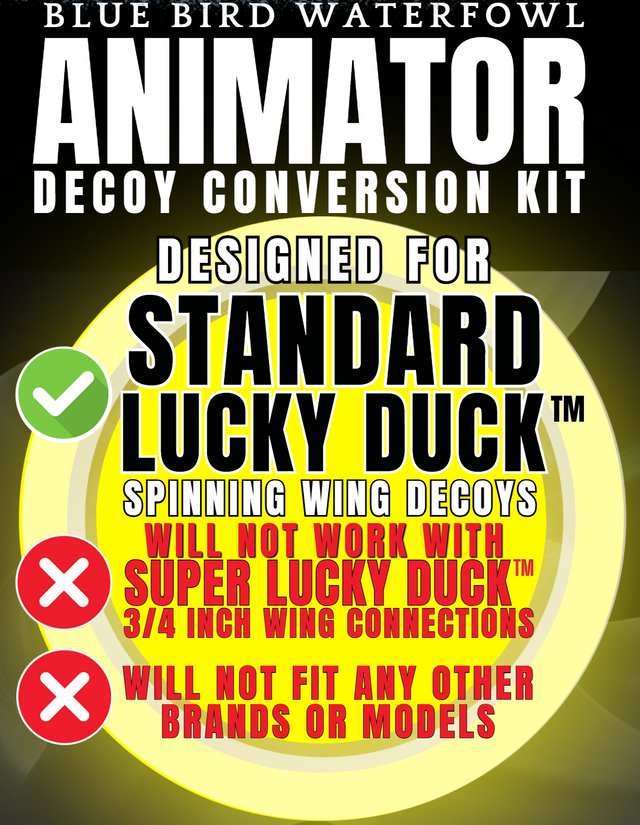 Lucky Duck Decoys Animator V2 - Enhanced Motion Technology