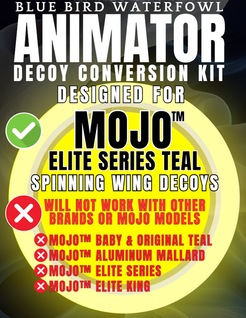 Animator for Mojo Elite Series Teal GWT & BWT